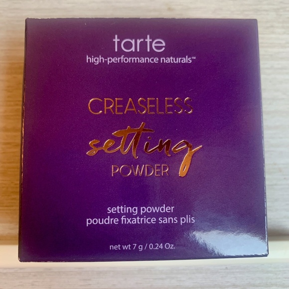 Tarte Pink Creaseless Loose Setting & Brightening Powder Full Size NIB Authentic - Picture 1 of 9
